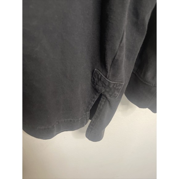 Duluth Trading Shirt Mens XL Black Long Sleeve Mock Neck Workwear Longtail T - Picture 3 of 7